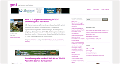 Desktop Screenshot of go41.de